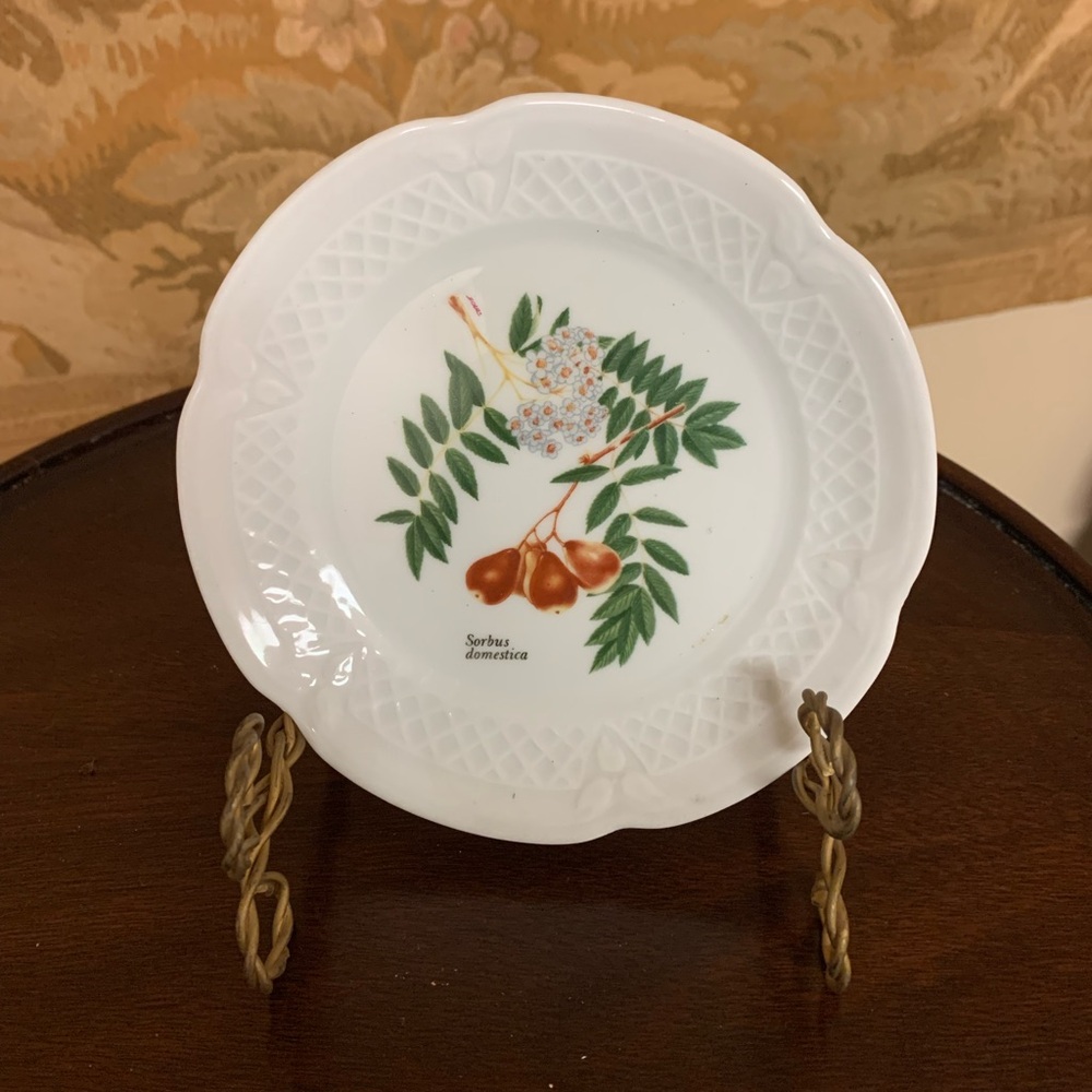 Set of 6 Vesca by Louis Lourioux French Canapé Plate